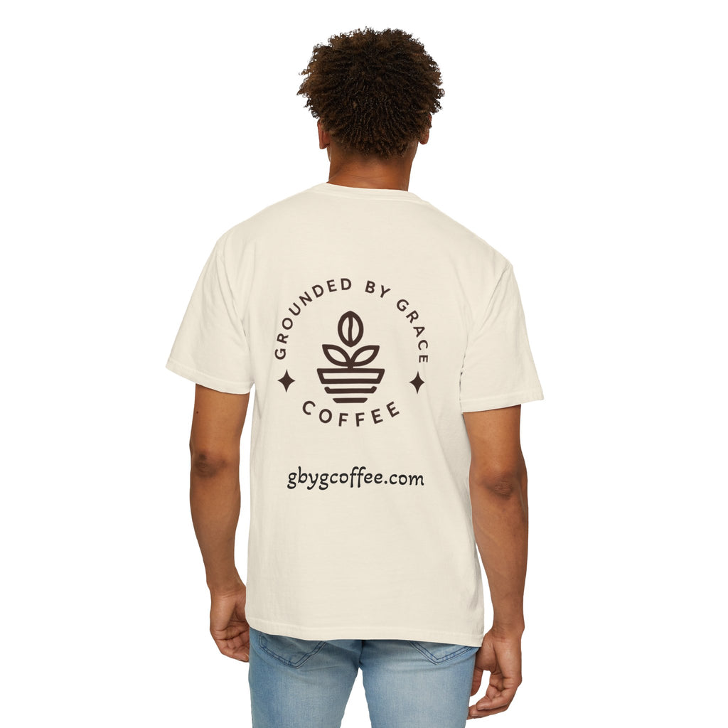 Grounded by Grace Coffee Beyond the Cup T-Shirt