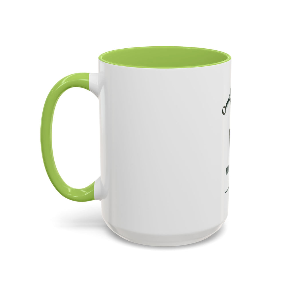 Accent Coffee Mug – Oma Helpinghands Foundation “Hand in Hand, We Rise” Charity Gift