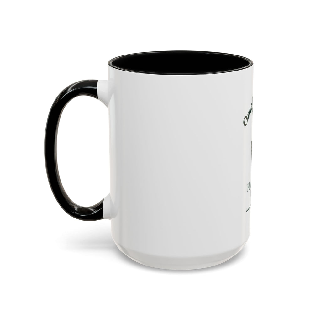 Accent Coffee Mug – Oma Helpinghands Foundation “Hand in Hand, We Rise” Charity Gift